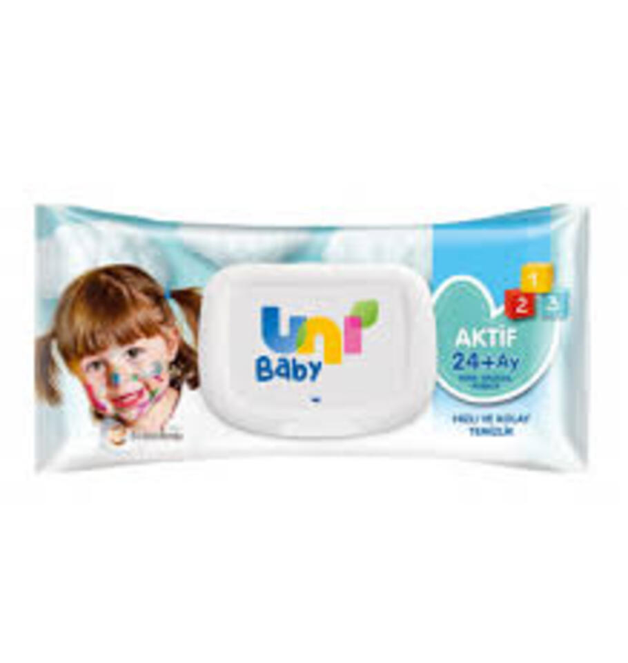 UNI BABY AKTİF ISLAK HAVLU 72'Lİ