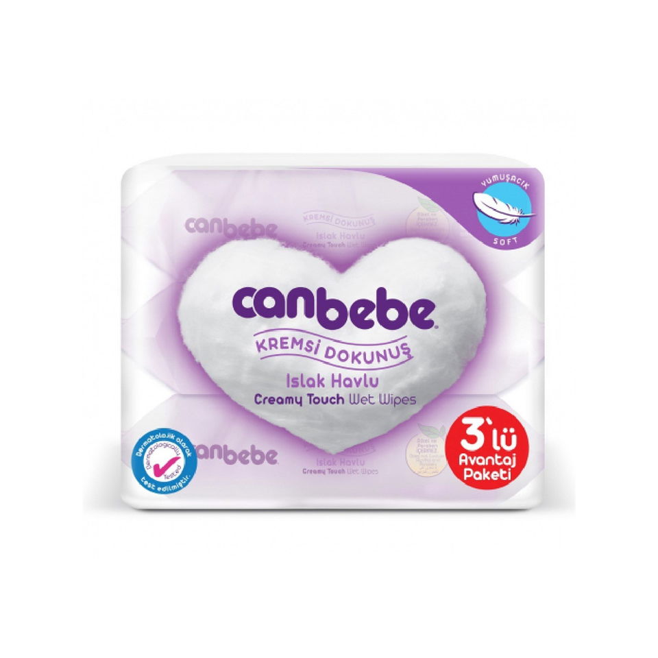 CANBEBE ISLAK HAVLU 3*56'LI