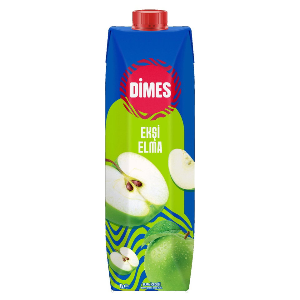 DİMES MEYVE SU 1 LT. - EKŞİ ELMA
