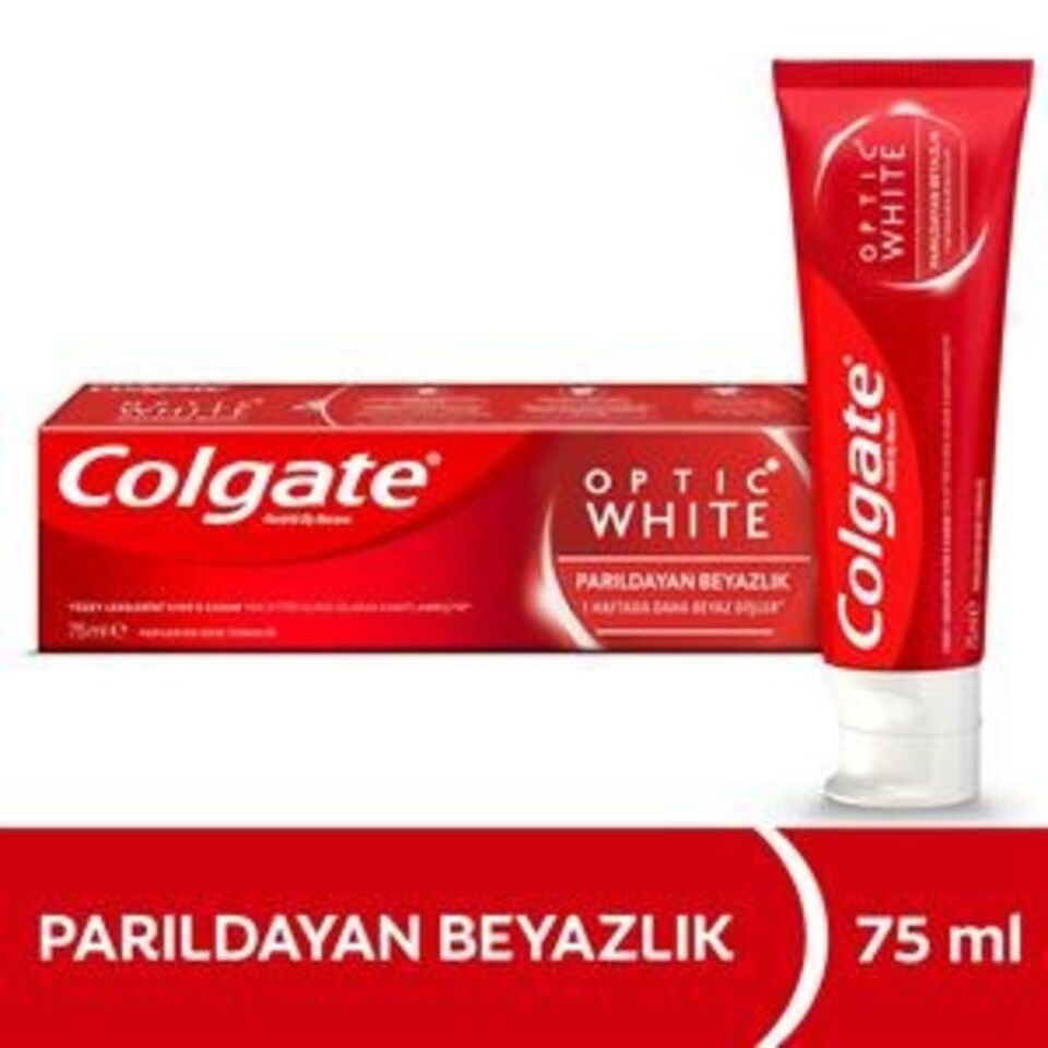 COLGATE DİŞ MACUN 75 ML-OPTİK/PARILDAYAN BEYAZ