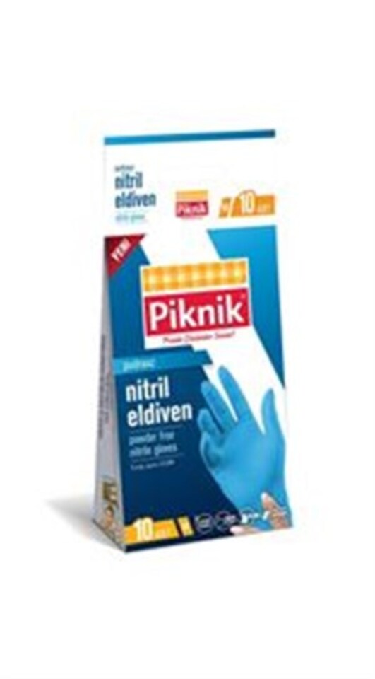 PİKNİK NİTRİL ELDİVEN 10 LU(M)-1576