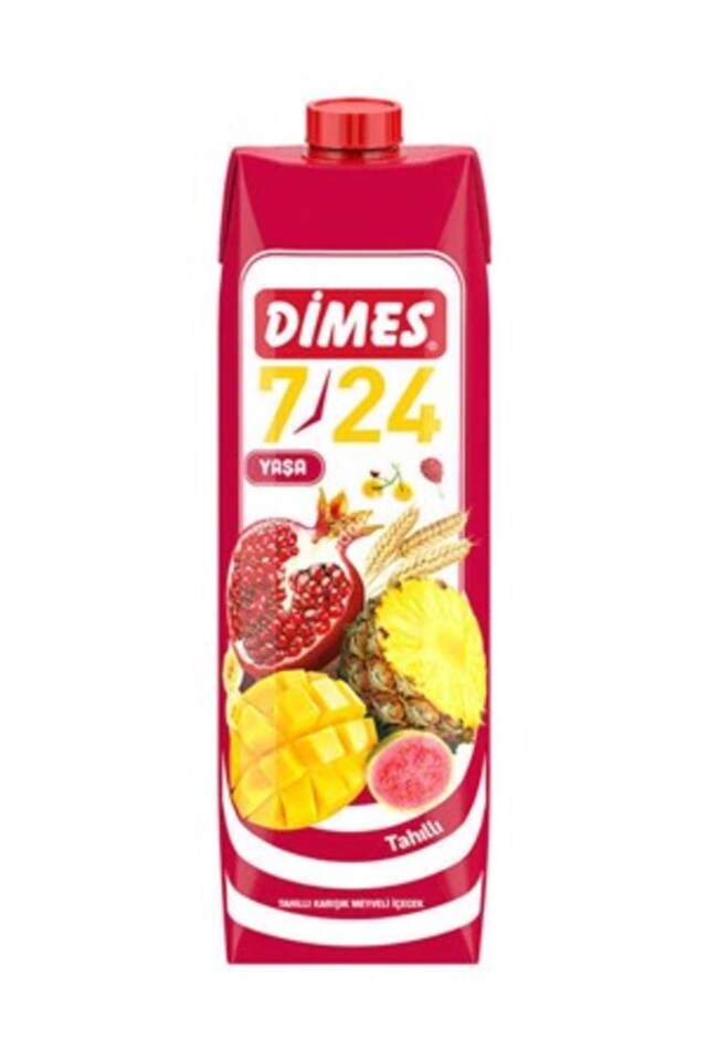 DİMES MEYVE SU 1 LT. - 7/24 TAHILLI KARIŞIK