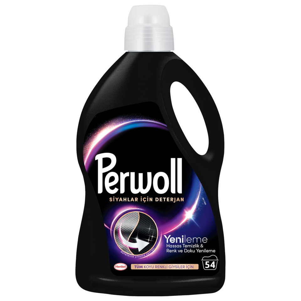 PERWOLL SIVI DETERJAN 2,97 LT-SİYAH & DOKU
