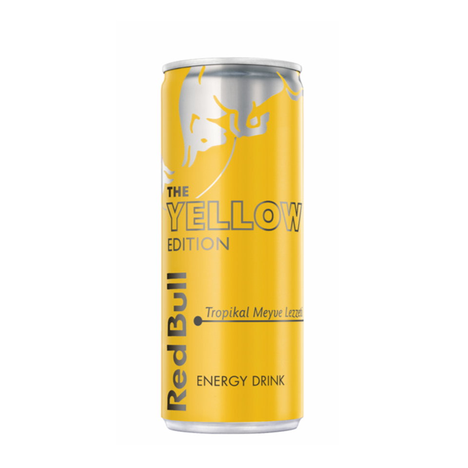 RED BULL ENERJİ İÇECEK 250 ML. - YELLOW EDITION