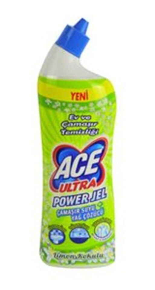 ACE ULTRA ÇAMAŞIR SUYU 810 ML-LİMON BAHÇESİ
