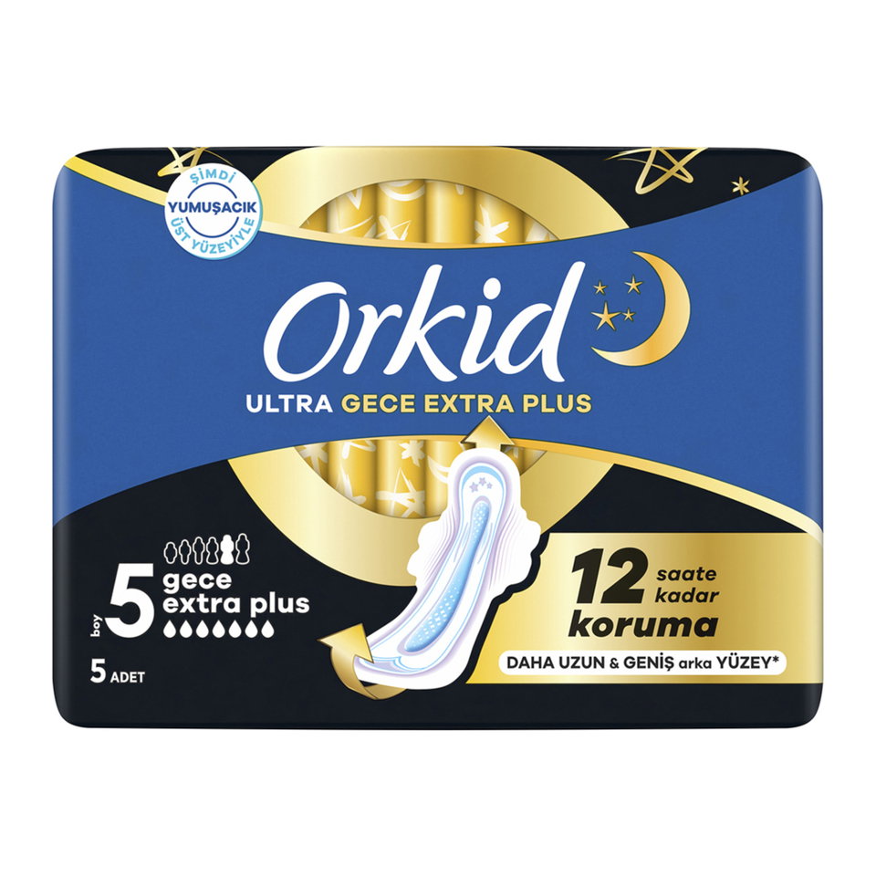 ORKİD ULTRA EXTRA TEKLİ GECE EXTRA 5'Lİ