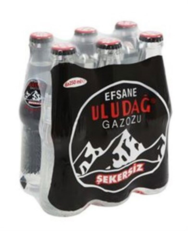 ULUDAĞ GAZOZ 6*250 ML - EFSANE ŞEKERSİZ(ŞİŞE)