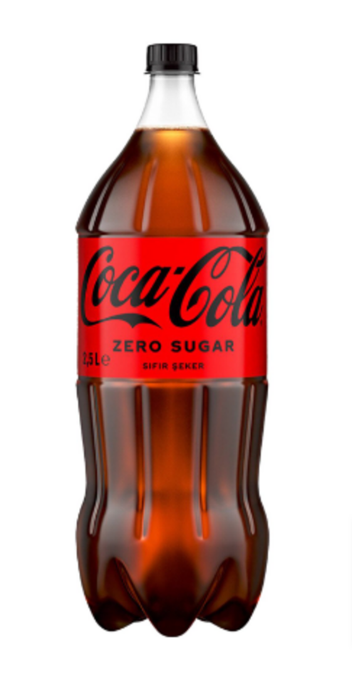 COCA COLA ZERO 2,5 LT