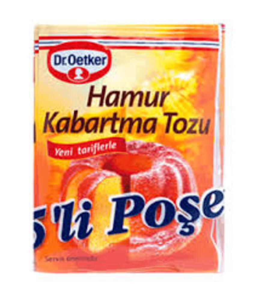 DR.OETKER HAMUR KABARTMA TOZU 5'Lİ-50 GR