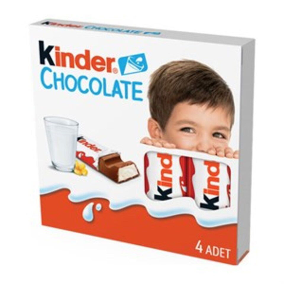 KİNDER CHOCOLATE ÇİKOLATA 50 GR. - T4