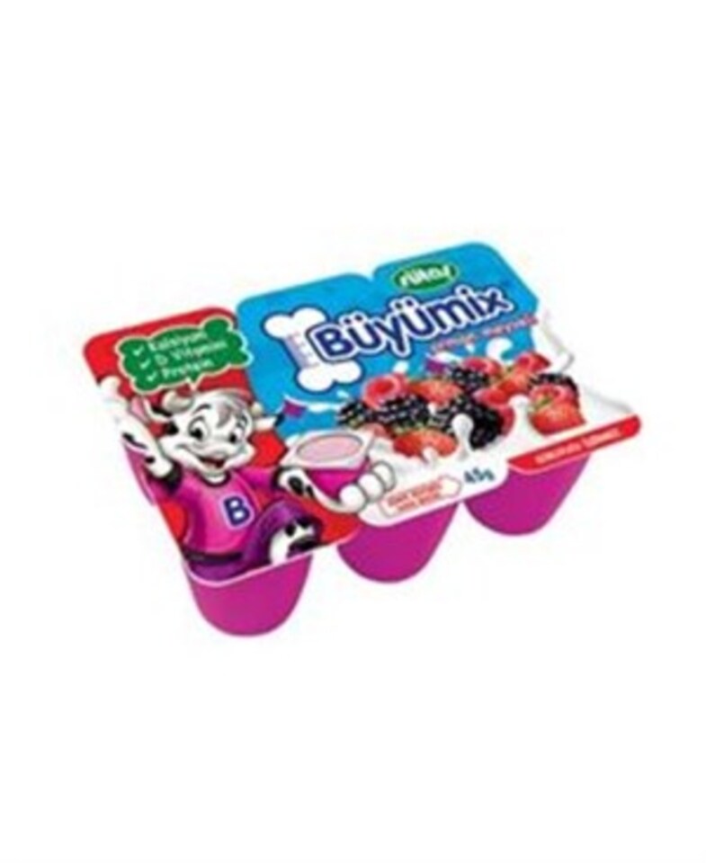 SÜTAŞ BÜYÜMİX 6*45GR - ORMAN MEYVELERİ