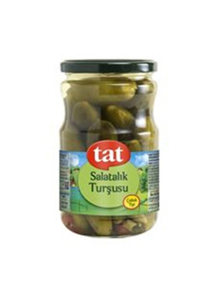 TAT KORNİŞON TURŞU 680 GR (CAM)
