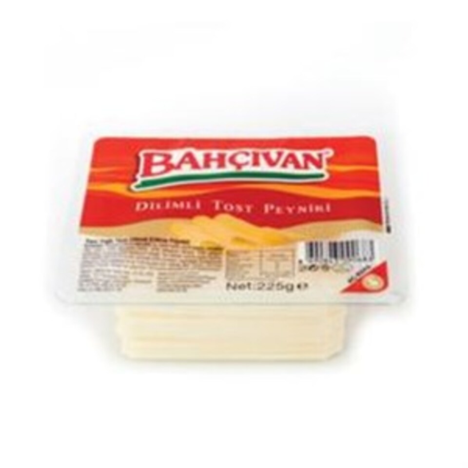 BAHÇIVAN TOST PEYNİRİ 225 GR / DİLİMLİ  *8