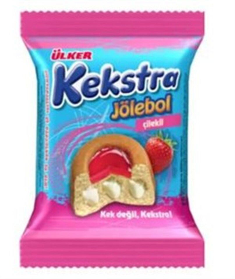 ÜLKER KEKSTRA KEK 40 GR.-ÇİLEK