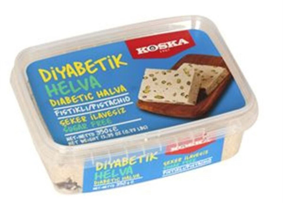 KOSKA DİYABETİK HELVA 350 GR-FISTIKLI