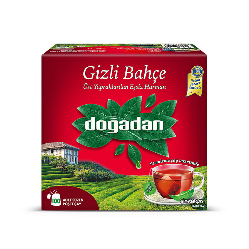 DOĞADAN GİZLİ BAHÇE BARDAK ÇAY 100 LÜ