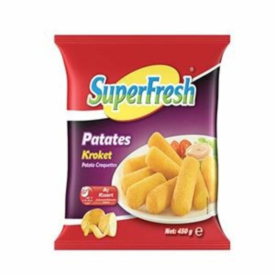 SUPERFRESH PATATES KROKET 450 GR