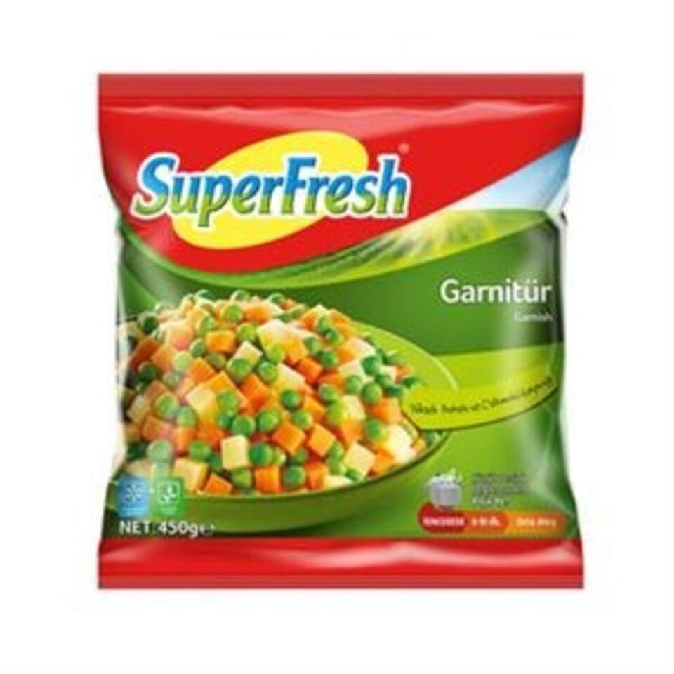 SUPERFRESH GARNİTÜR PATATESLİ 450 GR