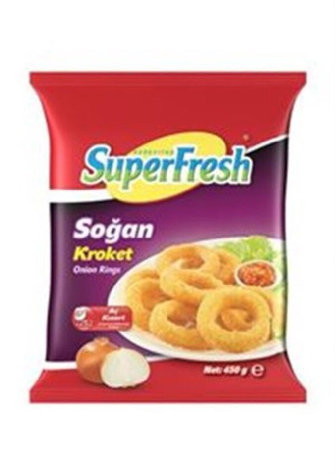 SUPERFRESH SOĞAN HALKASI 450 GR
