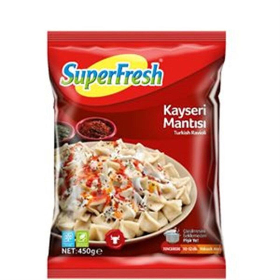 SUPERFRESH KAYSERİ MANTI 400 GR