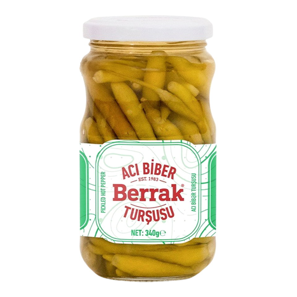 BERRAK ACI BİBER TURŞUSU 340 GR