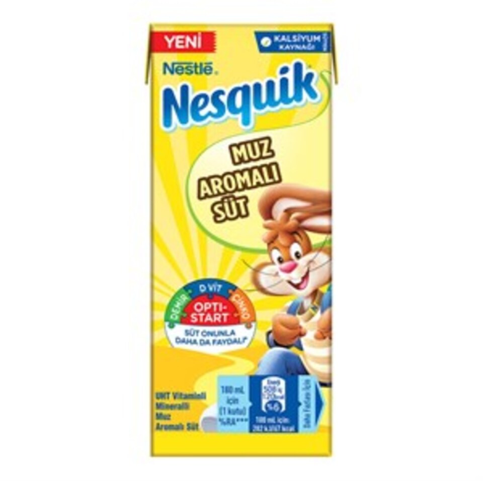 NESQUİK SÜT 180 ML. - MUZ