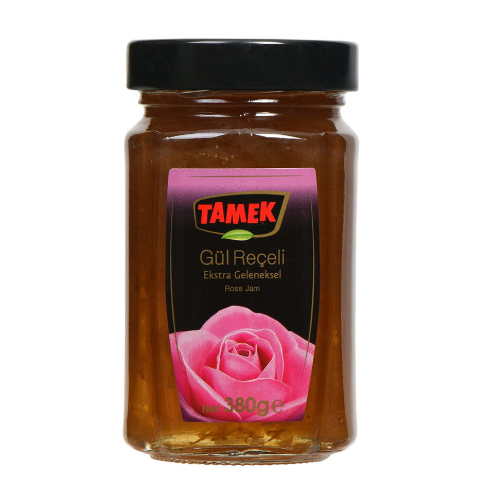 TAMEK PREMİUM REÇEL 380 GR-GÜL REÇELİ