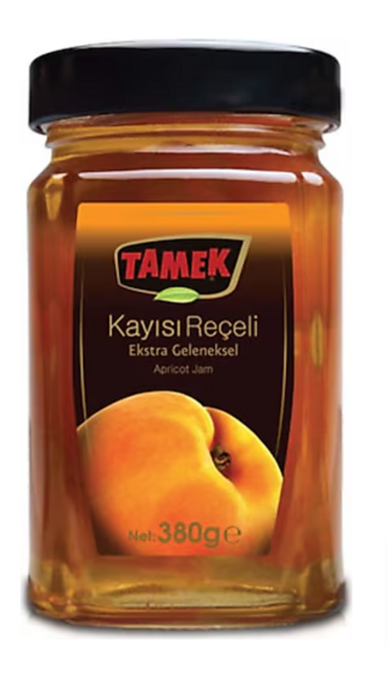 TAMEK PREMİUM REÇEL 380 GR-KAYISI