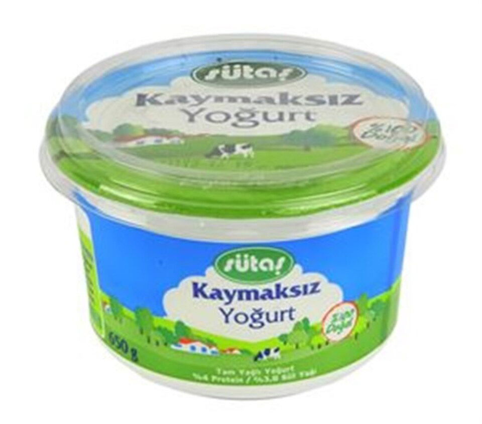 SÜTAŞ YOĞURT 600 GR - KAYMAKSIZ
