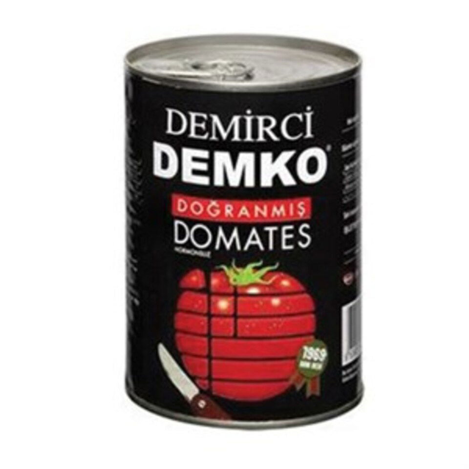 DEMKO DOĞRANMIŞ DOMATES 420 GR