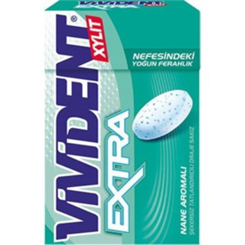 VİVİDENT SAKIZ 22 GR. - EXTRA NANE (BOX)