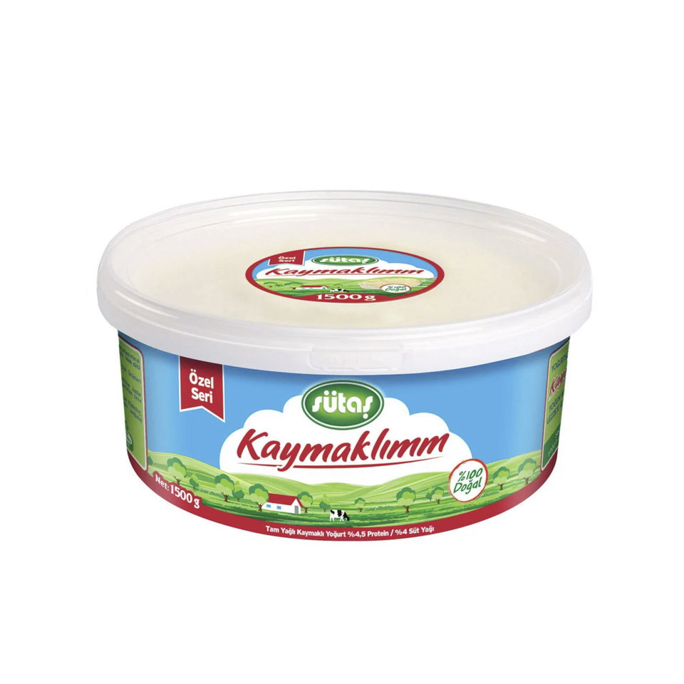 SÜTAŞ YOĞURT 1500 GR  -  KAYMAKLIM