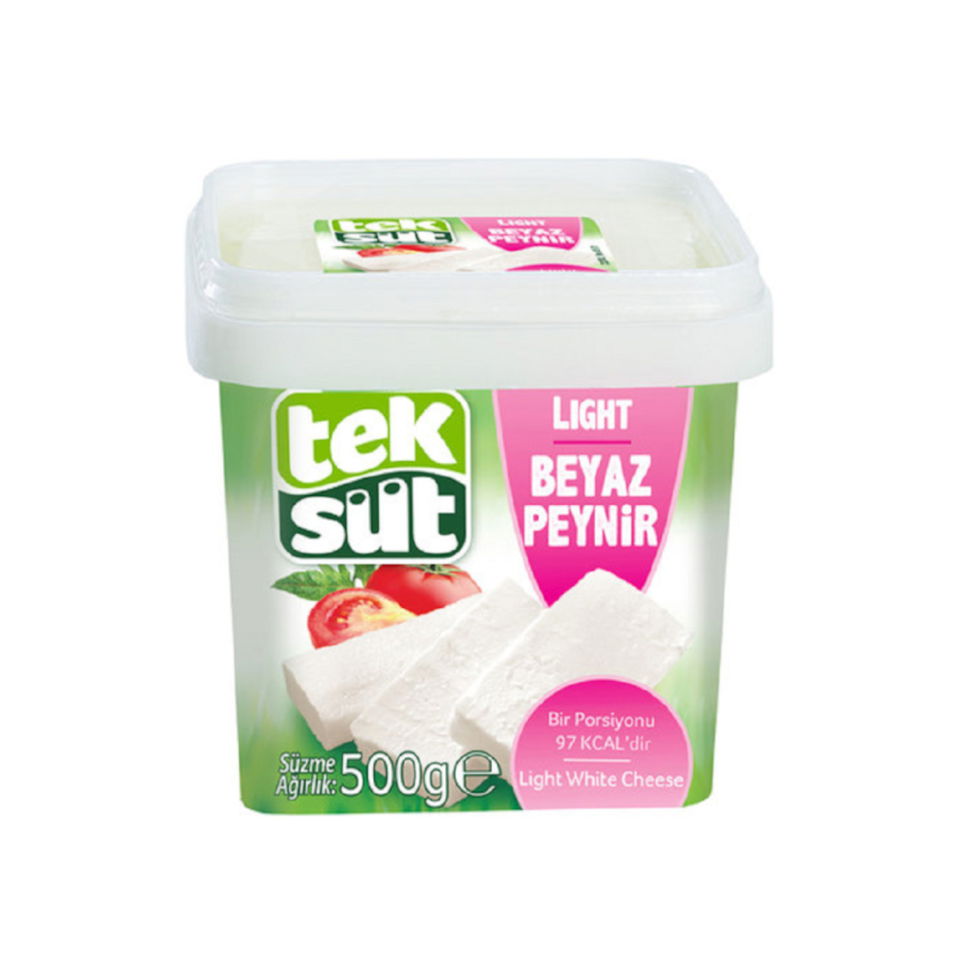 TEKSÜT B.PEYNİR 500 GR   - LİGHT*12