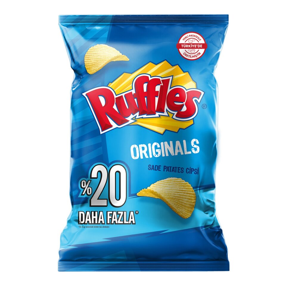 RUFFLES CİPS 160 GR. - ORİGİNALS (PARTİ BOY)