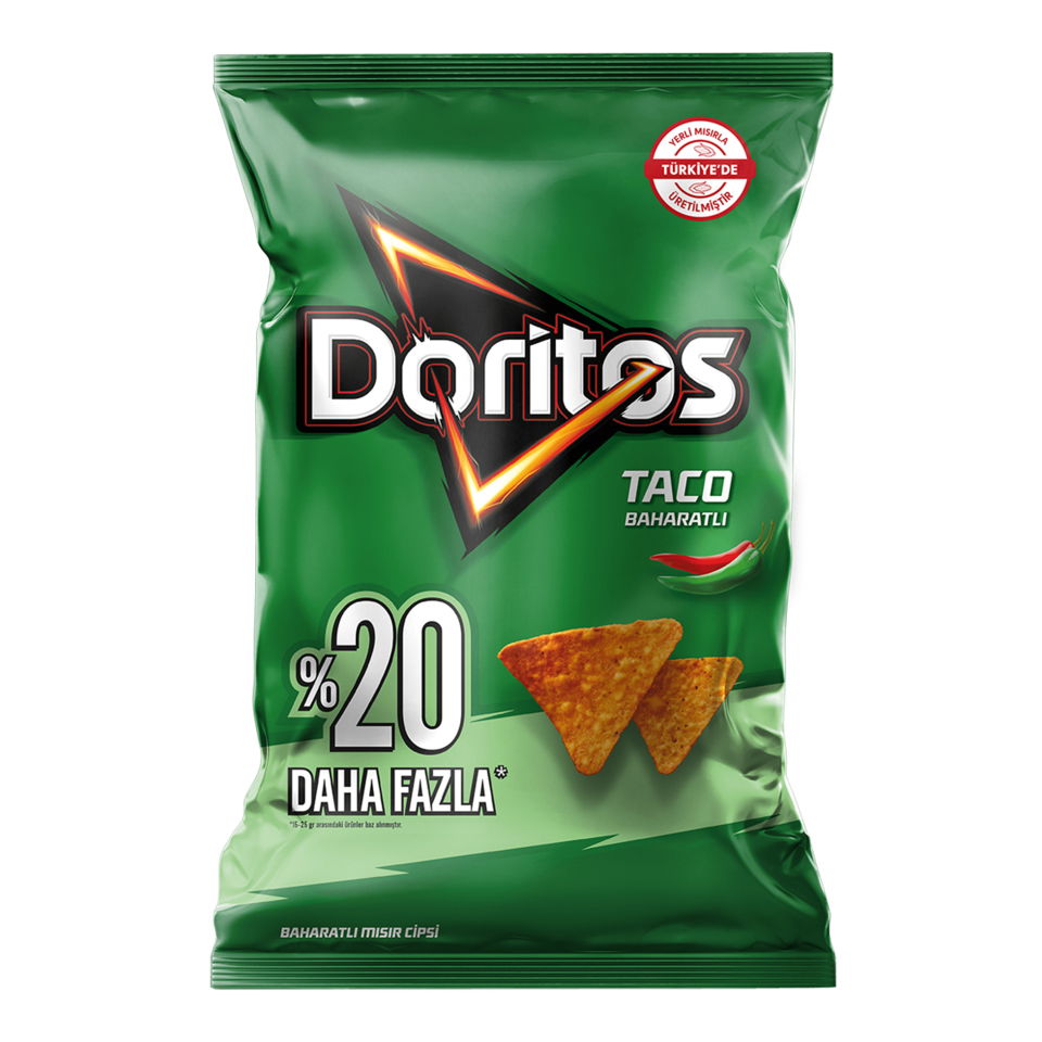 DORİTOS CİPS 185GR-TACO (PARTİ BOY)