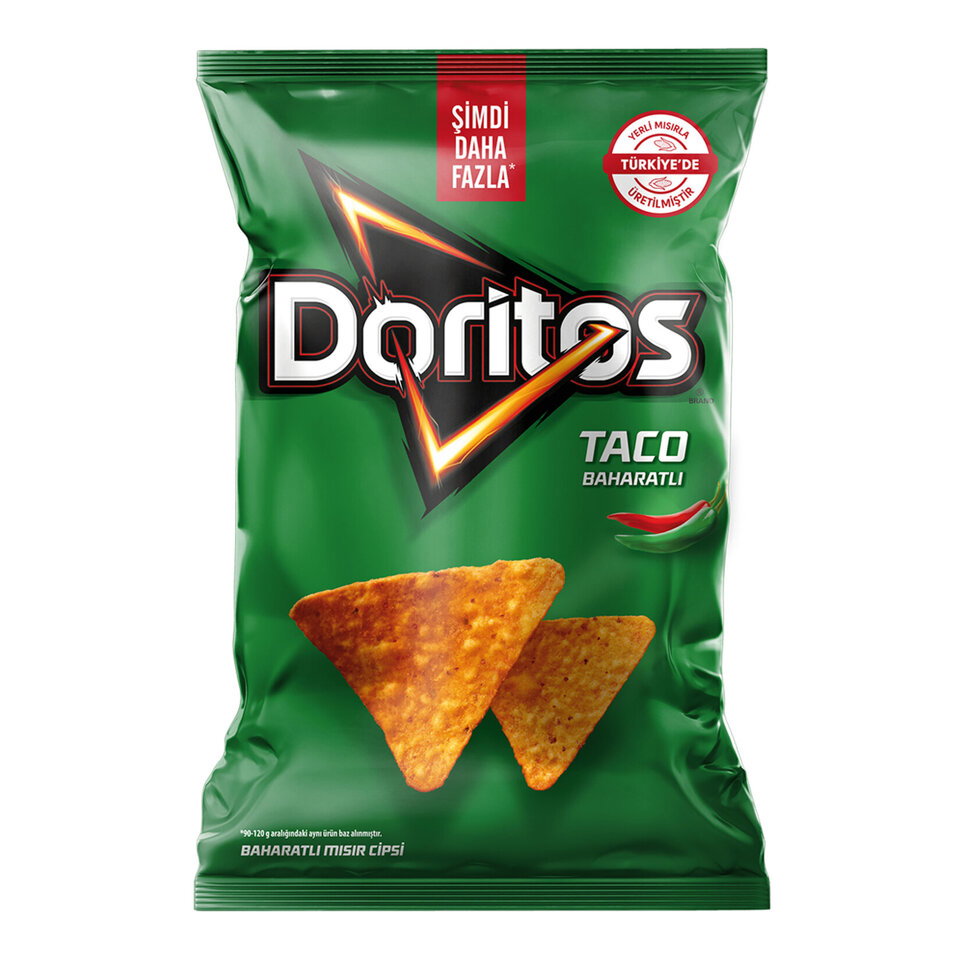 DORİTOS CİPS 135 GR-TACO (SÜPER BOY)