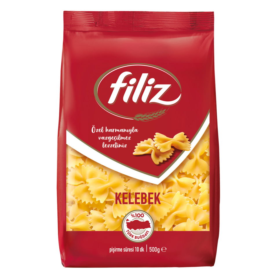 FİLİZ MAKARNA 500 GR - KELEBEK