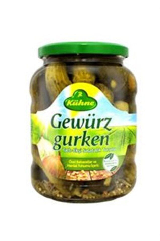 KÜHNE GEWURZGURKEN SALATALIK TURŞU 670 GR