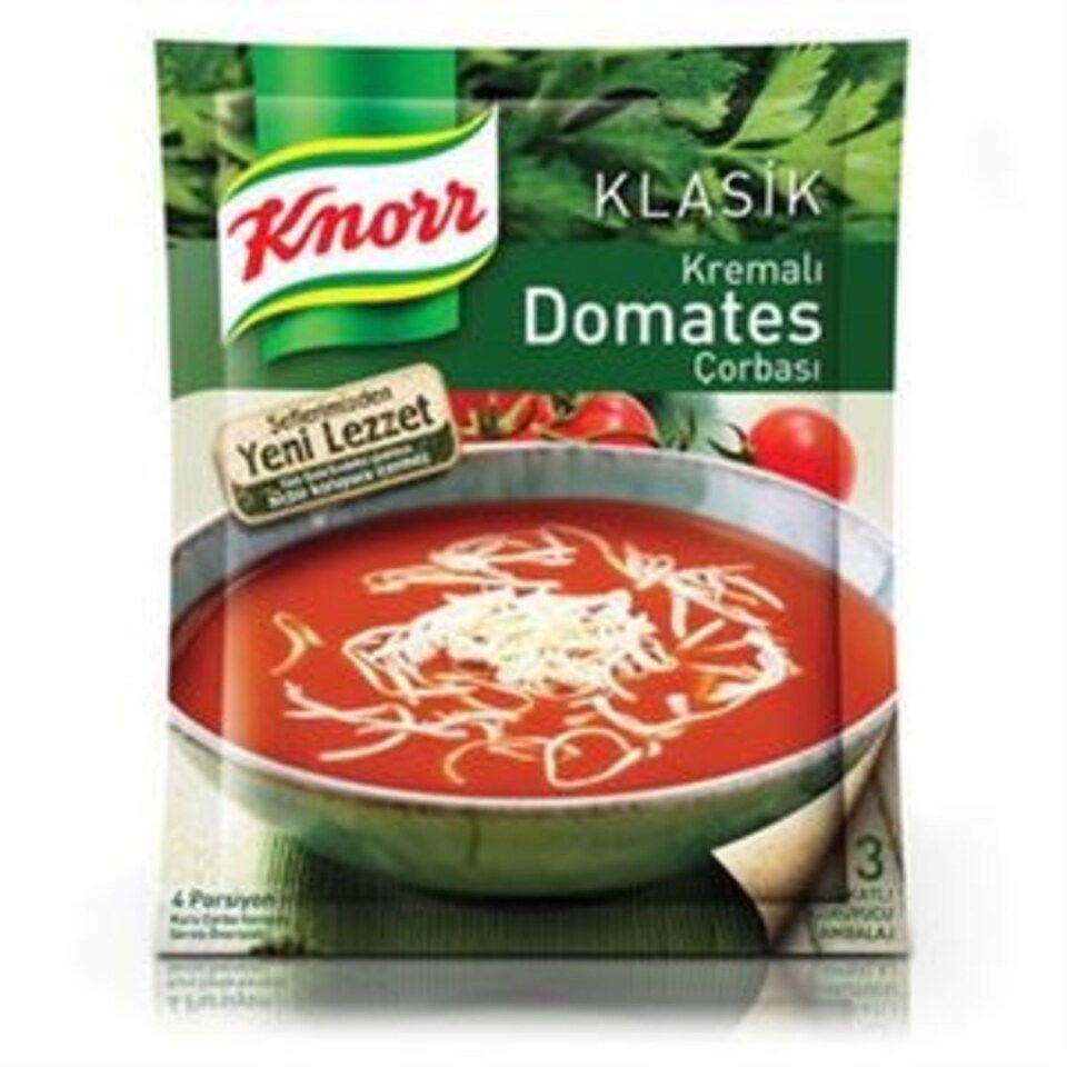 KNORR ÇORBA KLASİK 58 GR.-KREMALI DOMATES