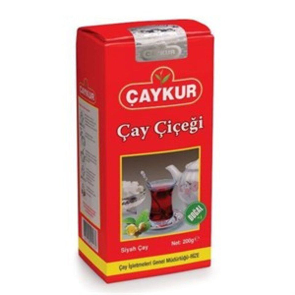ÇAYKUR DÖKME ÇAY 200 GR-ÇAY ÇİÇEĞİ