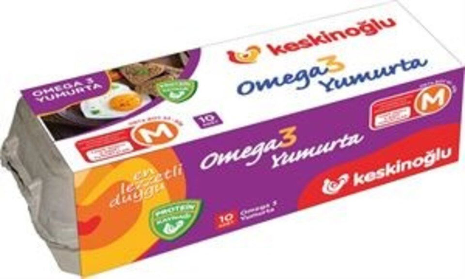 KESKİNOĞLU YUMURTA 10'LU-OMEGA3