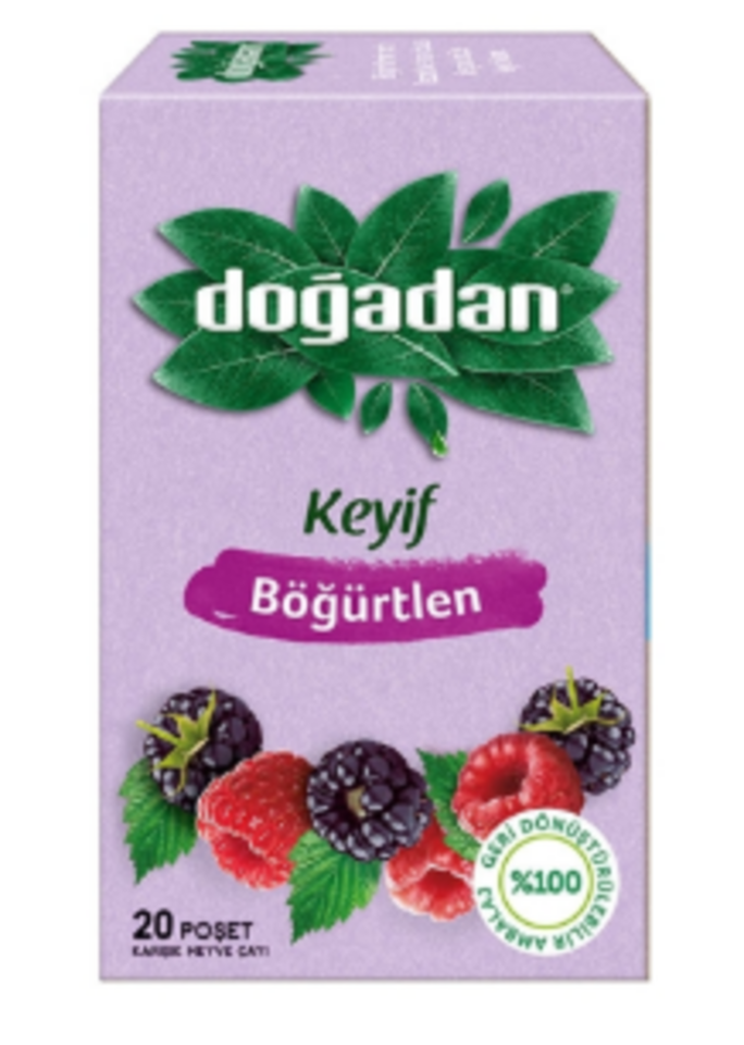 DOĞADAN MEYVE ÇAY 20 Lİ-BÖĞÜRTLEN