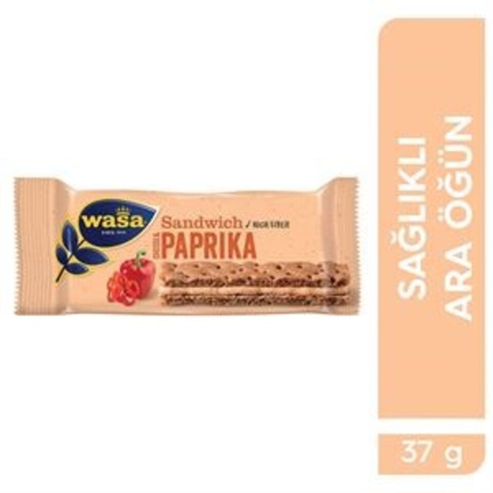 WASA SANDVİÇ KREM PEYNİRLİ-ACI BİBERLİ PAPRİKA