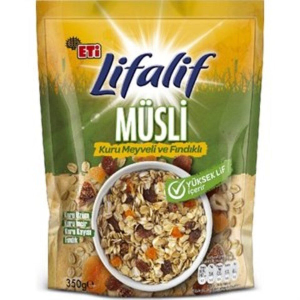 ETİ  MÜSLİ 375 GR -LİFALİF-  MEYVELİ