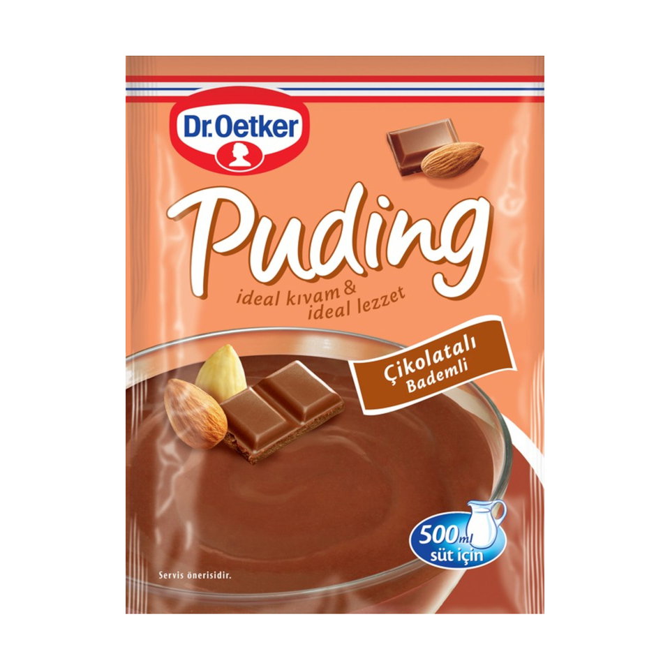 DR.O. PUDİNG 118 GR - Ç.BADEMLİ   *2X12