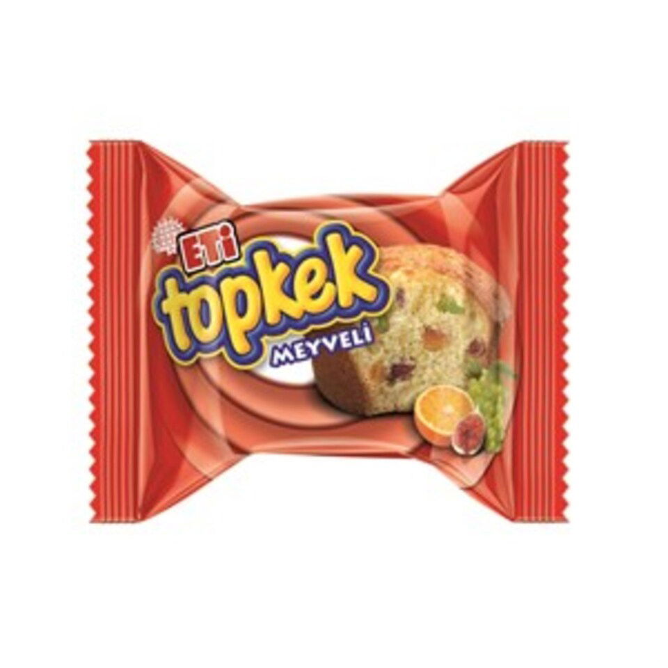 ETİ TOPKEK KEK  40 GR - MEYVELİ