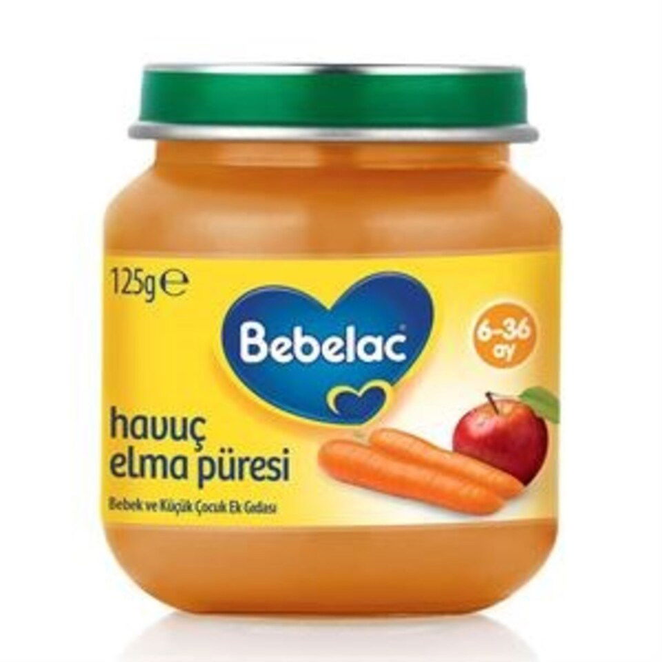 NUMİL BEBELAC KV.M.125 GR  -PÜRE HAVUÇ ELMA
