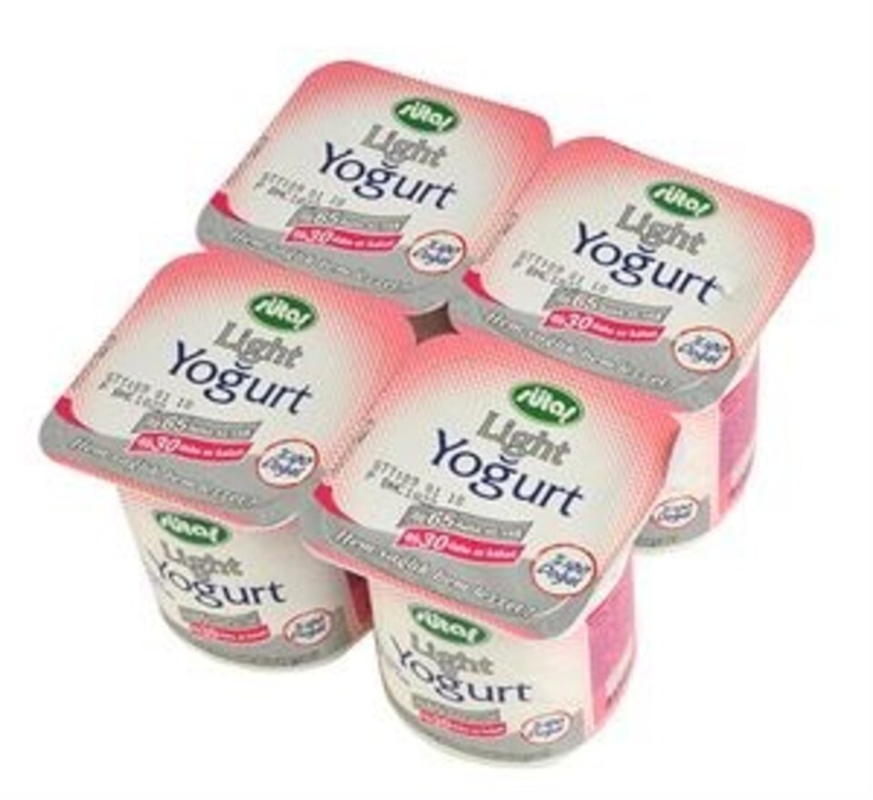 SÜTAŞ YOĞURT 4*125 GR - LİGHT