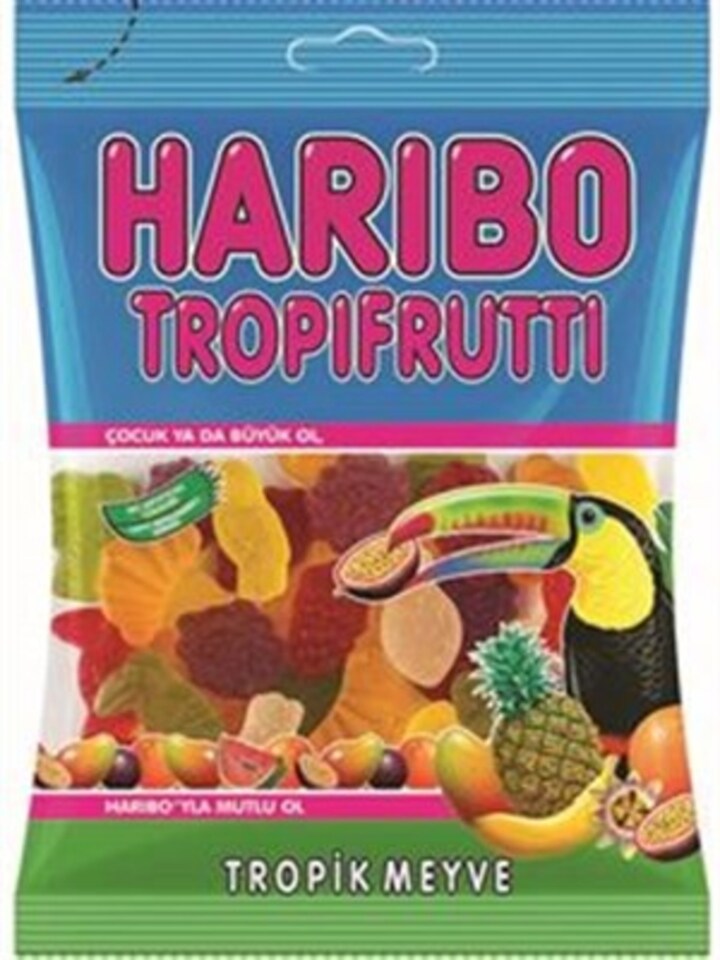 HARİBO JEL ŞEKER 80 GR.-TROPIFRUTTI