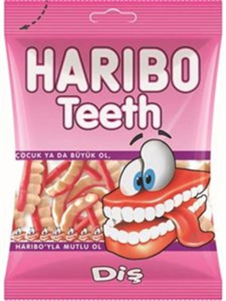 HARİBO JEL ŞEKER 80 GR.-DİŞ